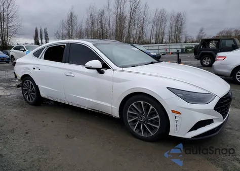 2021 Hyundai Sonata Limited from USA, damaged, VIN KMHL34J21MA154420